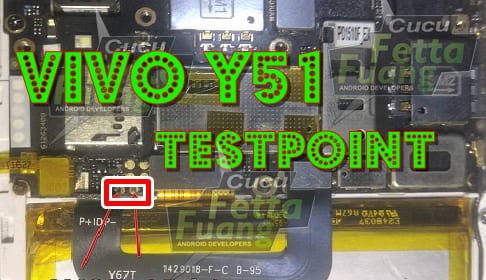 Vivo Y51 Test Point / EDL Point